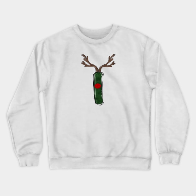 Letter I - Christmas Letter Crewneck Sweatshirt by Pop Cult Store